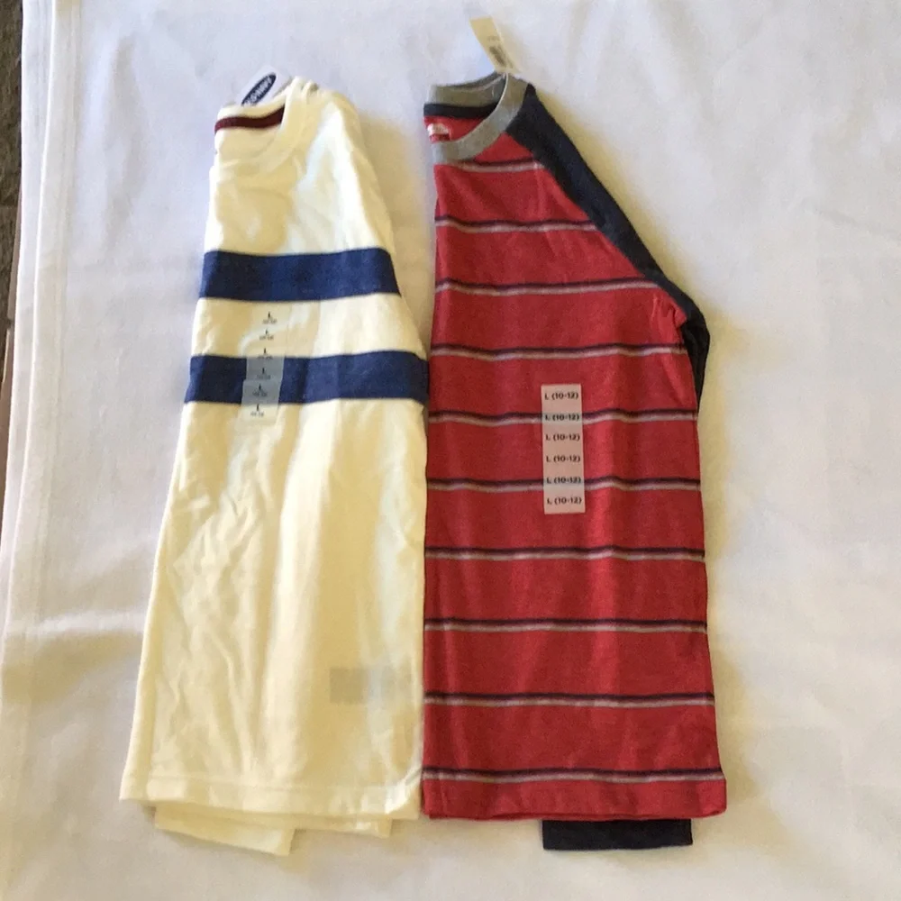 - -Set 2 piece - Old Navy Long Sleeve Shirts Set size L new - Picture 1 of 10
